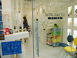 MIWA & CO. HAIRS̎ʐ^